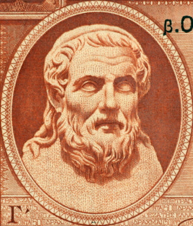 The Greek poet Hesiod