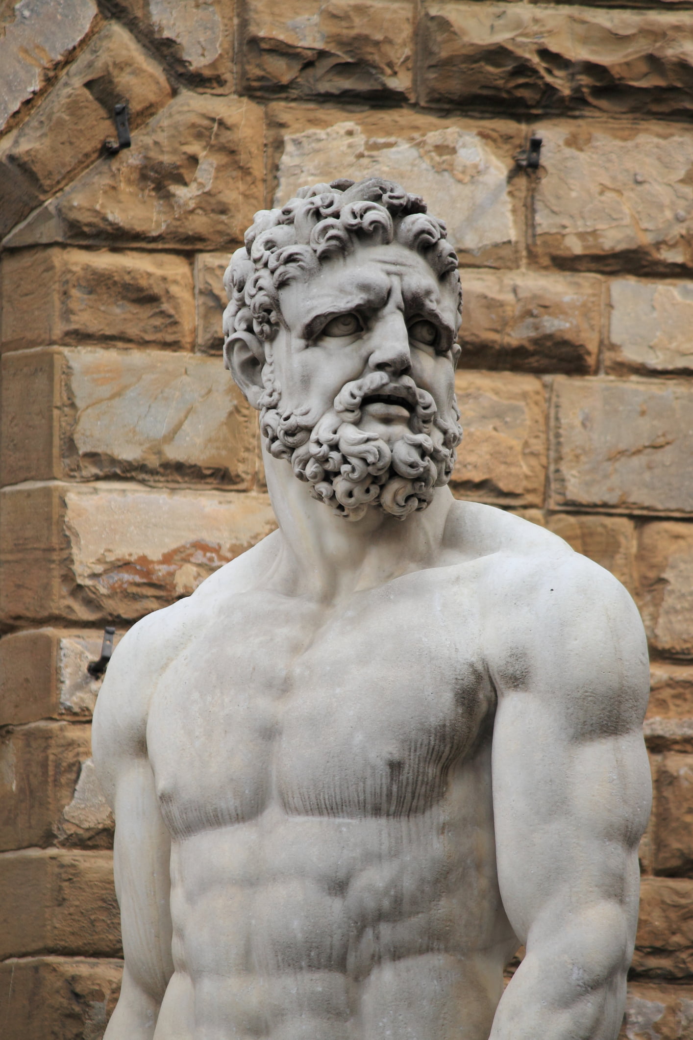 Hercules sculpture, Florence, Italy.