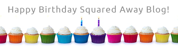 Illustration: Happy birthday squared away blog