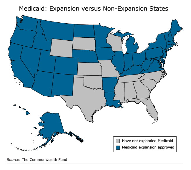 Medicaid Map