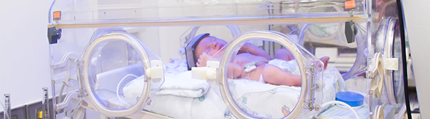 newborn baby at hospital